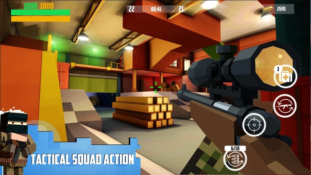 Block Gun: FPS PvP War - Online Gun Shooting Games screenshot 4