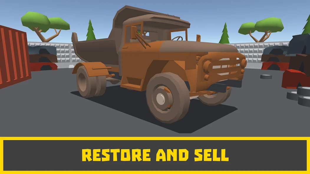 Retro Garage - Car Mechanic Simulator screenshot 3