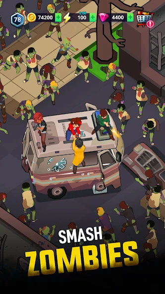 Merge 2 Survive: Zombie Game APK screenshot 2