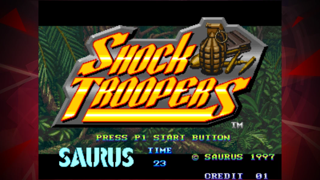 SHOCK TROOPERS ACA NEOGEO APK screenshot 1