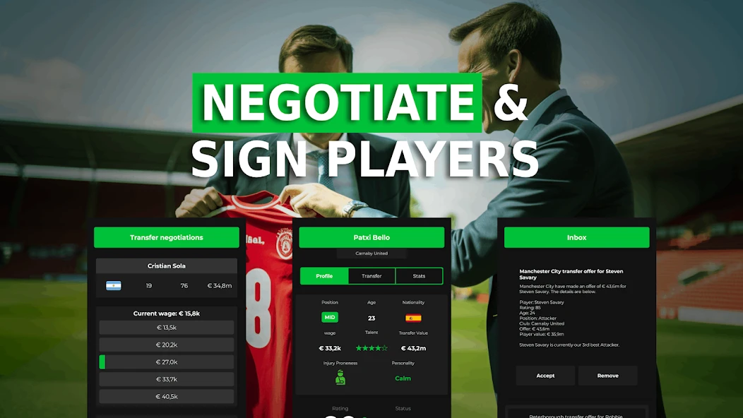 Club Boss – Football Game APK screenshot 2