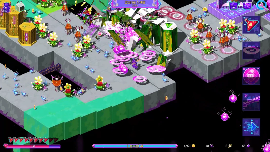 Neon Spellstorm APK screenshot 4