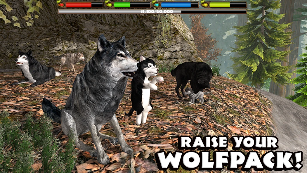 Ultimate Wolf Simulator screenshot 2