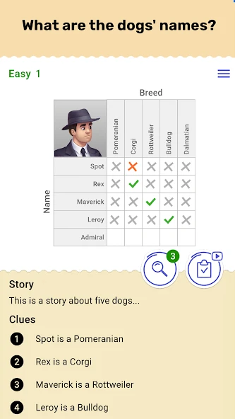 Cross Logic: Smart Puzzle Game APK screenshot 1