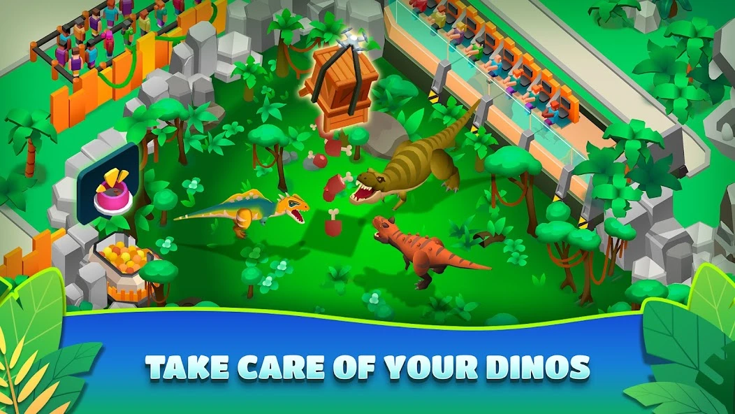 Dinosaur Park - Jurassic Tycoon screenshot 4
