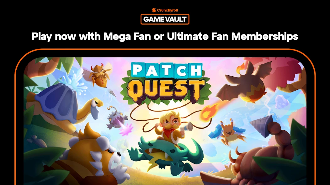 Crunchyroll: Patch Quest screenshot 1