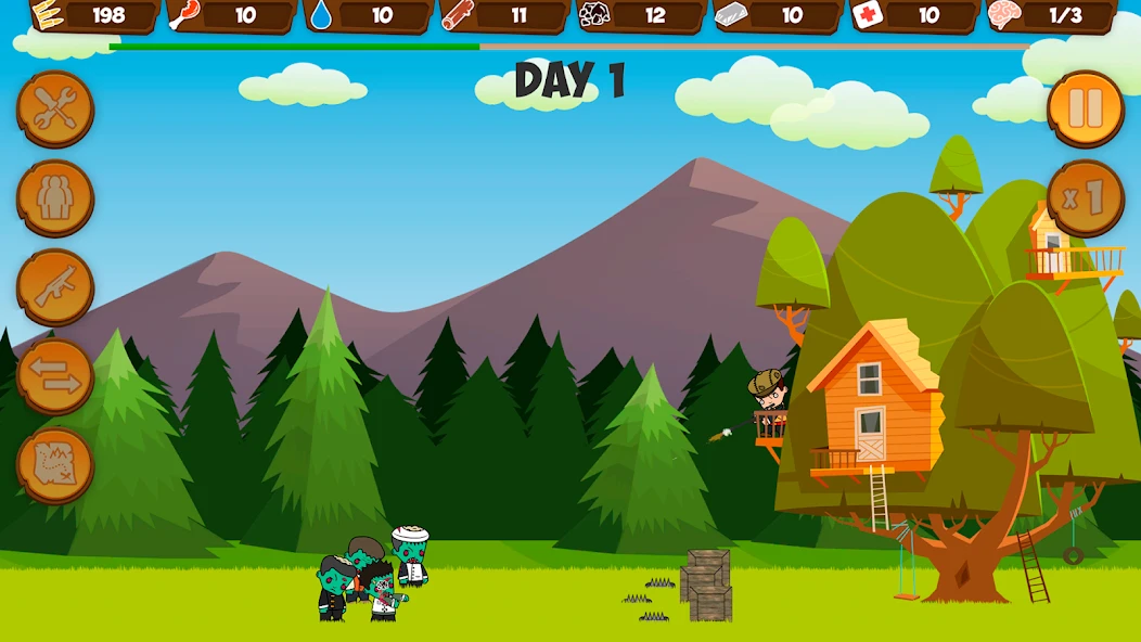 Zombie Forest HD: Survival screenshot 2