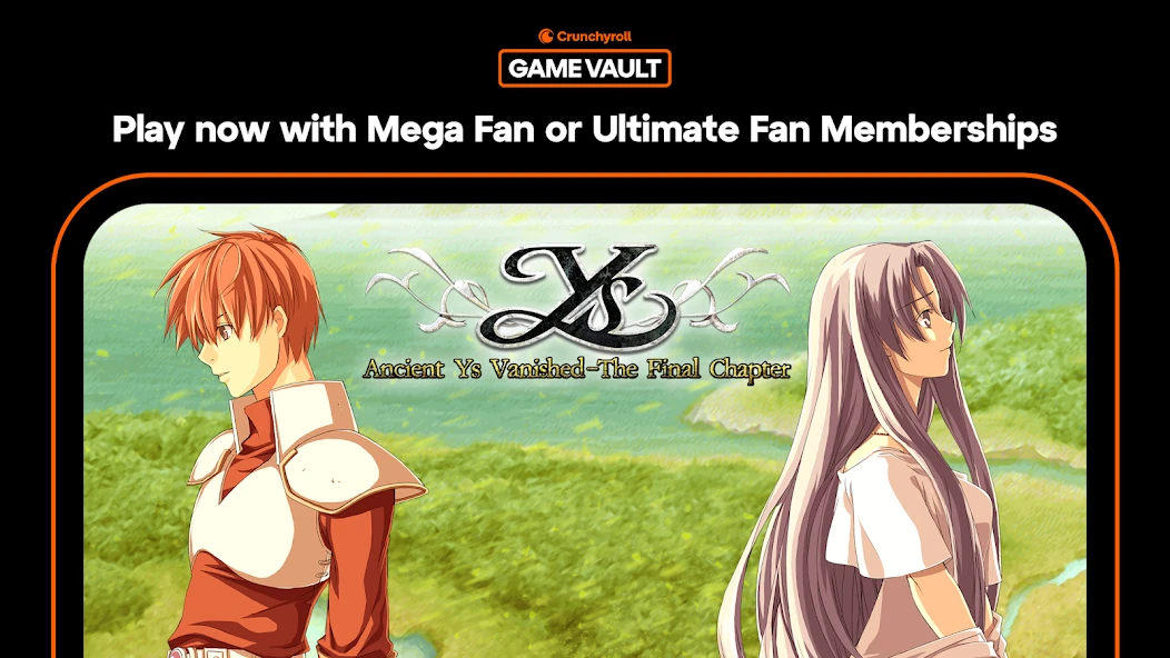 Crunchyroll: Ys Chronicles II screenshot 1