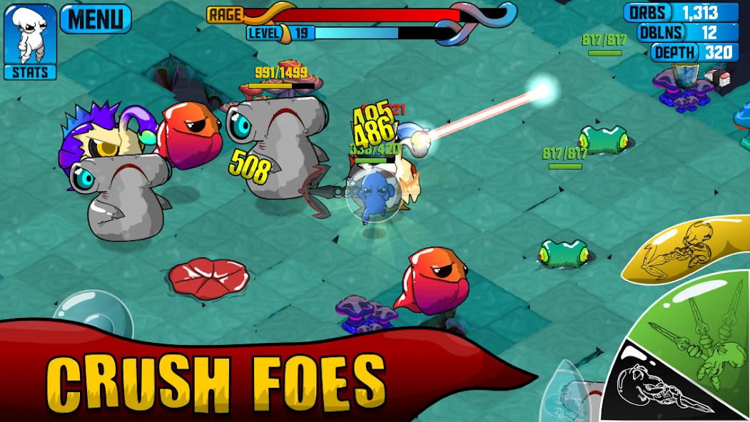 Quadropus Rampage screenshot 2