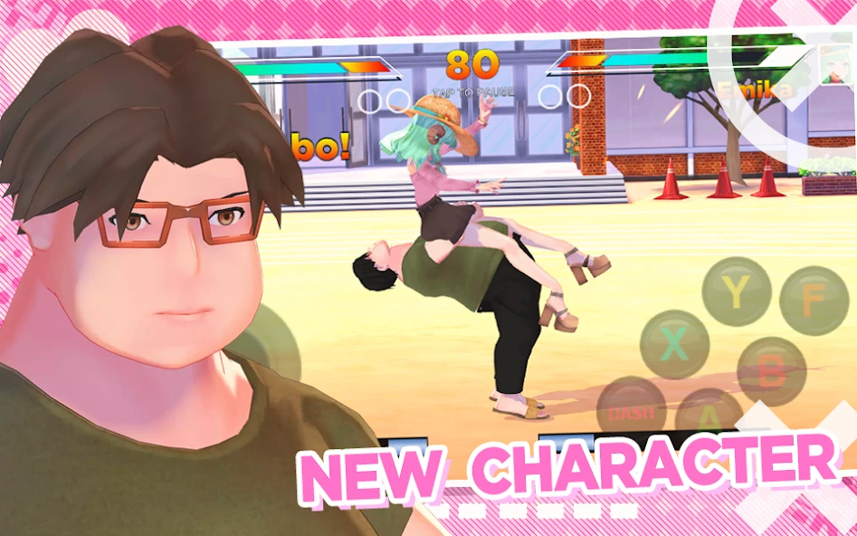 High School Girl Anime Fighter APK screenshot 2