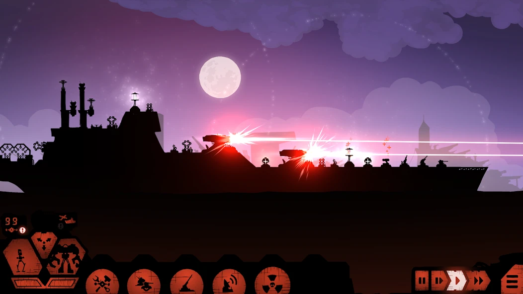 Battlecruisers: Explosive RTS APK screenshot 1