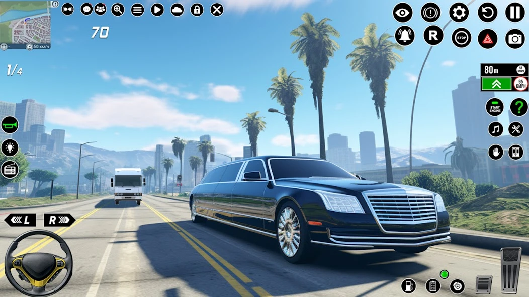 Limousine Taxi Driving Game screenshot 3