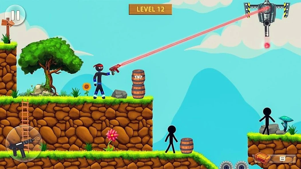 Stickman vs Stickman : Shotgun Shooting screenshot 2