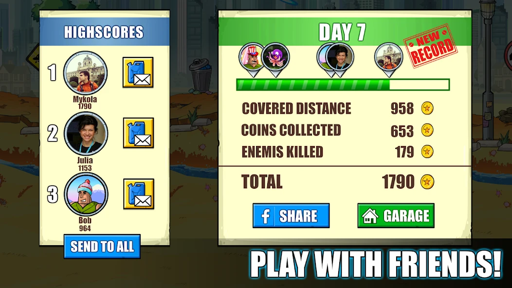 Mad Day - Truck Distance Game screenshot 3