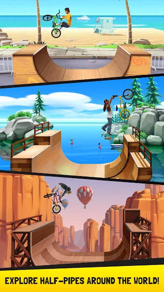 Flip Rider - BMX Tricks screenshot 2