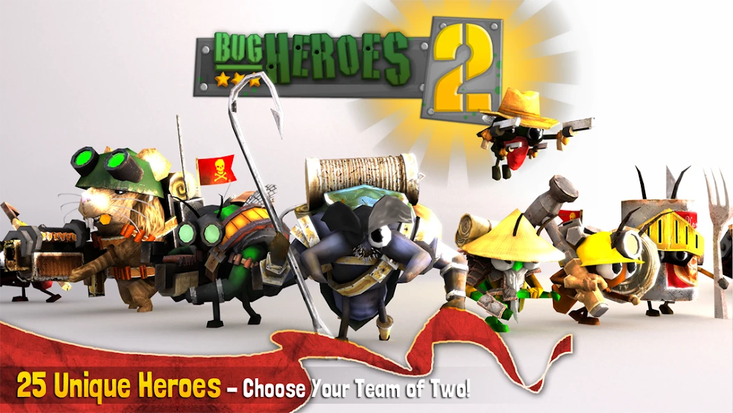 Bug Heroes 2 Premium APK screenshot 1