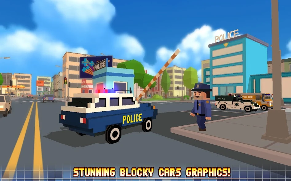Blocky City: Ultimate Police screenshot 2