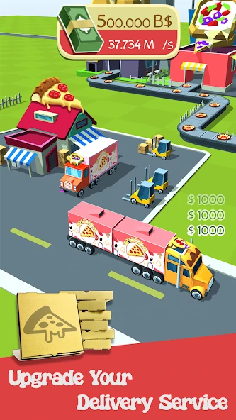 Pizza Factory Tycoon - Idle Clicker Game screenshot 3