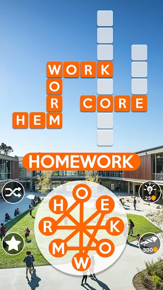 Wordscapes screenshot 1