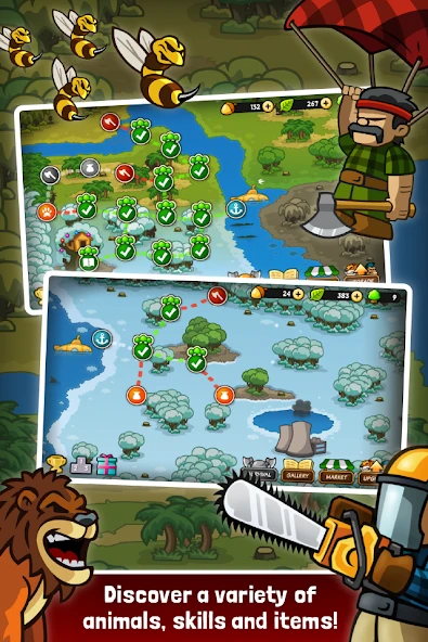 Lumberwhack: Defend the Wild screenshot 2