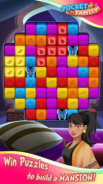 Pocket Family Dreams: Play & Build a Virtual Home screenshot 3