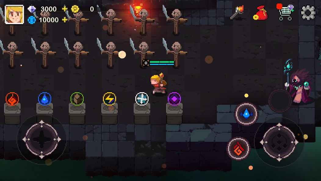 Elemental Dungeon: Roguelike APK screenshot 2