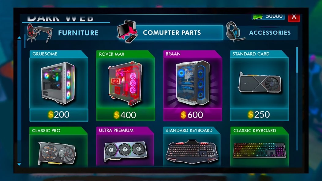Internet Gamer Cafe Simulator APK screenshot 1