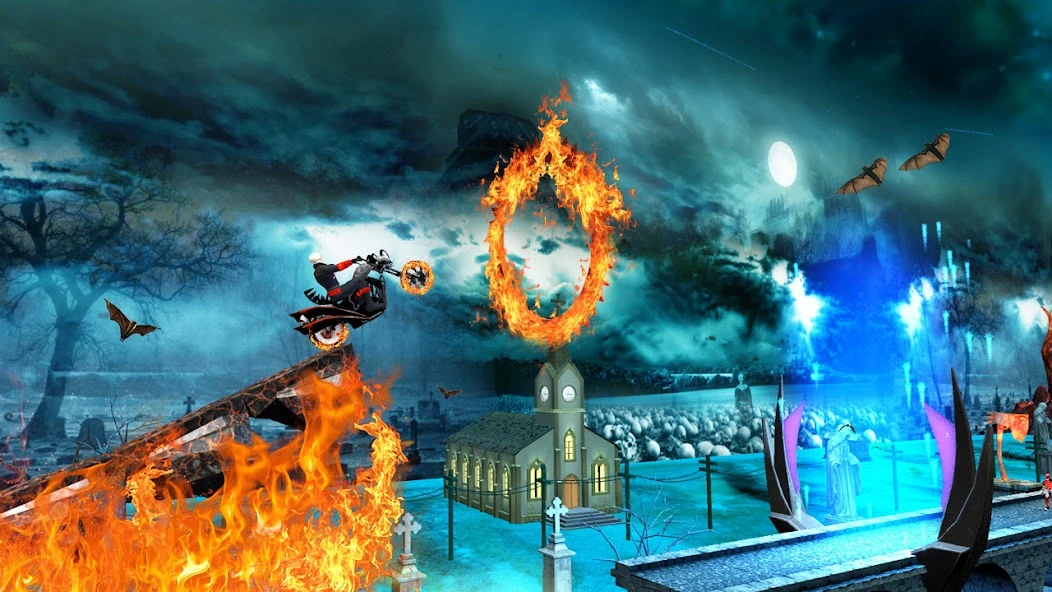 Devil's Ride: Bike Stunt Game screenshot 4