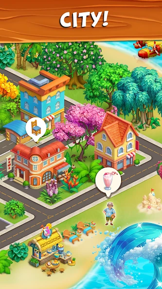 Cartoon city: Farm to village screenshot 3