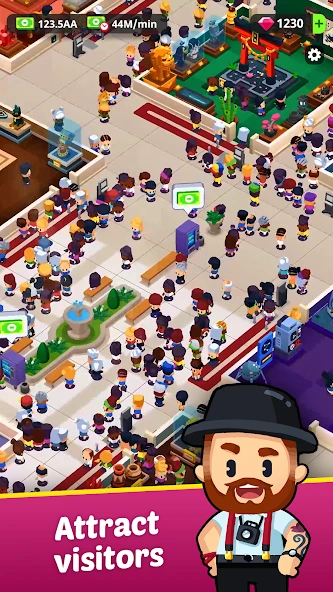 Idle Museum Tycoon: Empire of Art & History screenshot 4