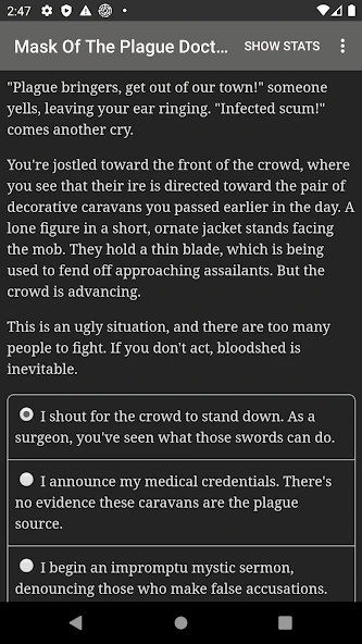 Mask of the Plague Doctor screenshot 2