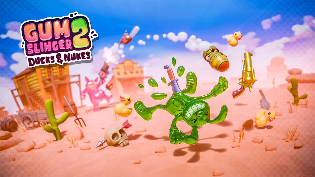Gumslinger 2: Ducks & Nukes APK screenshot 1
