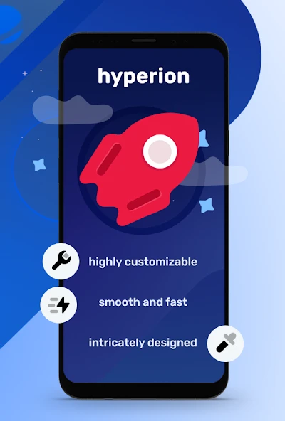 hyperion launcher APK screenshot 1