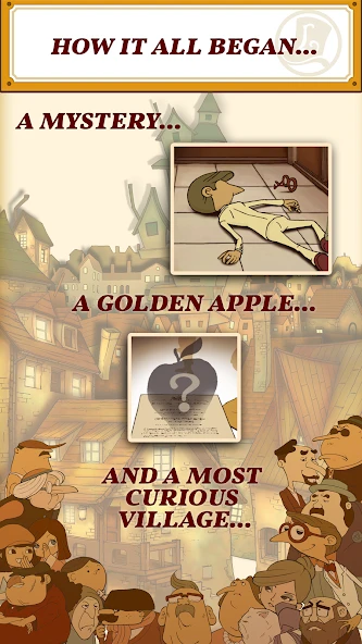 Layton: Curious Village in HD screenshot 2