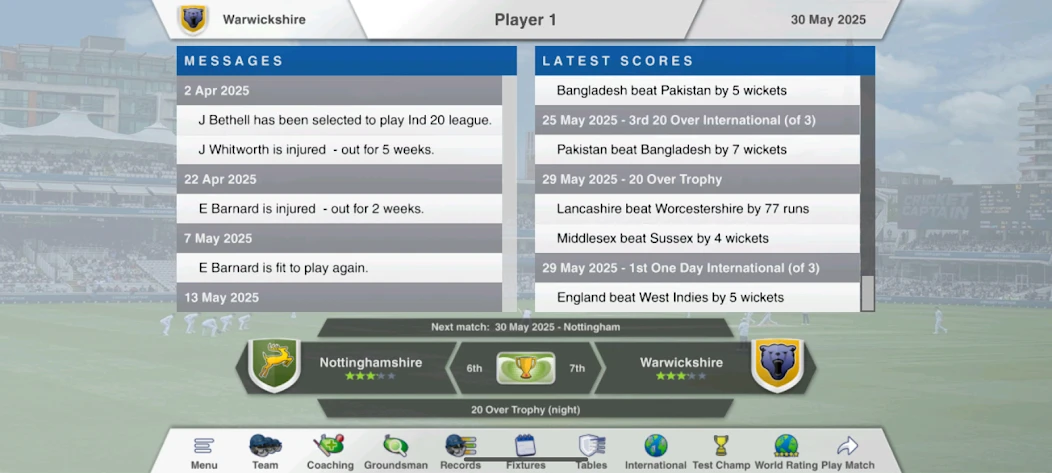 Cricket Captain 2025 APK screenshot 4