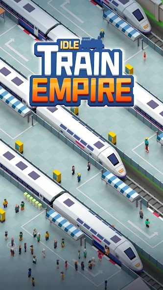 Idle Train Empire – Idle Games APK screenshot 1