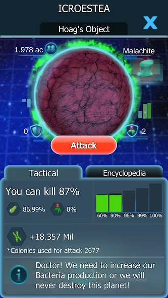 Bacterial Takeover - Idle Clicker screenshot 1