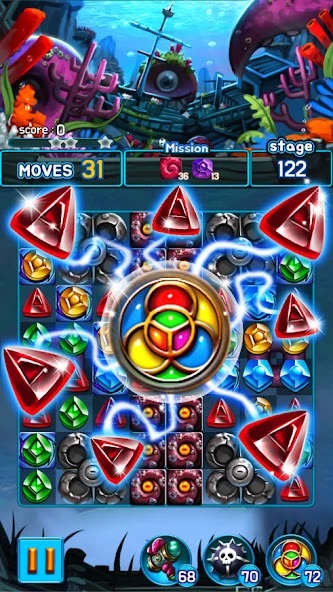 Jewel Kraken: Match 3 Jewel Blast screenshot 4