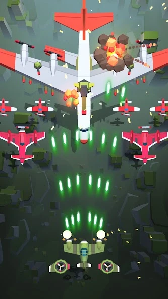 Burning Sky: Aircraft Combat 3D screenshot 2