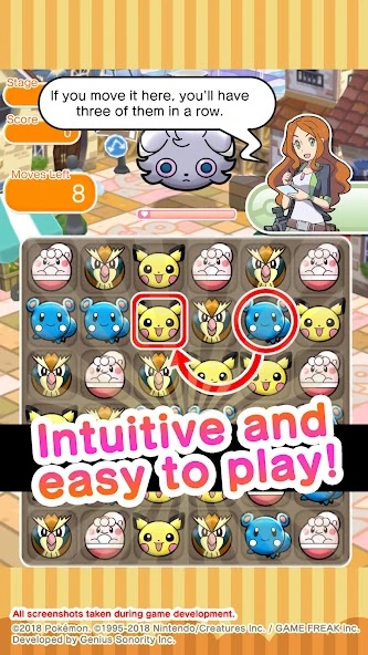 Pokemon Shuffle Mobile screenshot 3