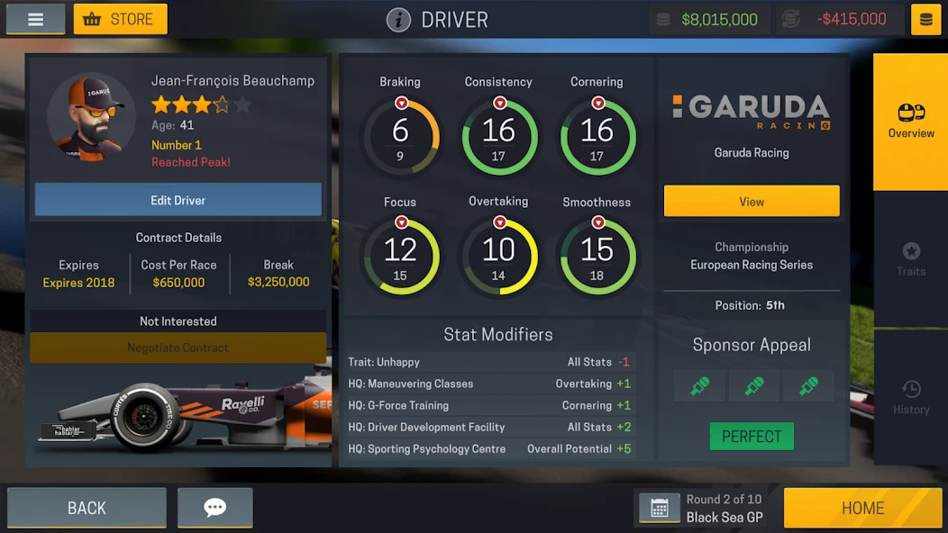 Motorsport Manager Mobile 2 screenshot 5