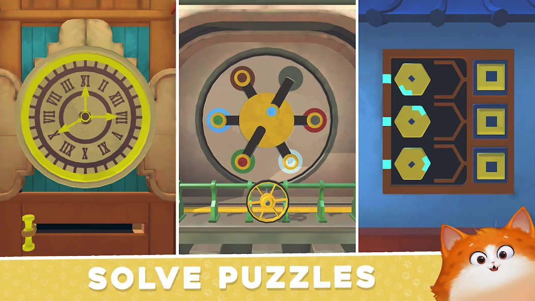Cats in Time - Relaxing Puzzle Game screenshot 2
