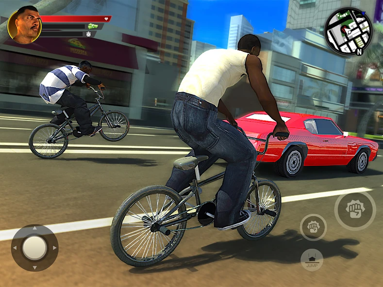 San Andreas Auto Gang Wars: Grand Real Theft Fight screenshot 2
