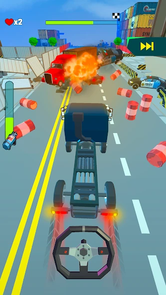 Crazy Rush 3D: Race Master APK screenshot 3