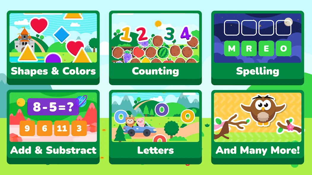 Preschool and Kindergarten Learning Games screenshot 2