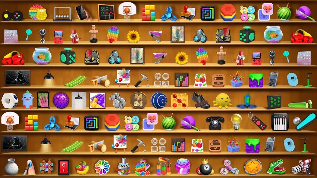 Fidget Cube 3D Antistress Toys - Calming Game screenshot 1