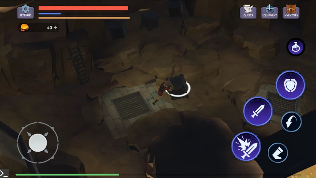 Titan Soul: Action RPG Offline APK screenshot 5