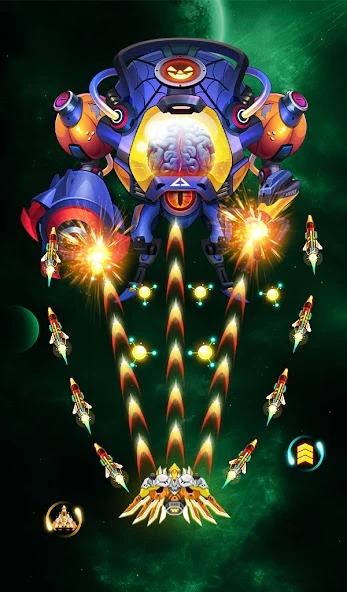 Download Space Shooter - Galaxy Attack (MOD, Unlimited Money) 2.005 screenshot 3