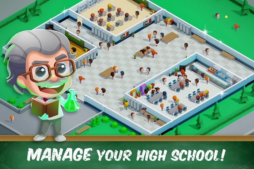 Idle High School Tycoon - Management Game screenshot 4