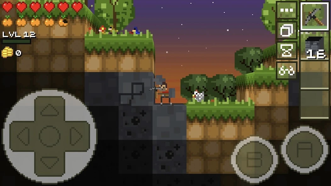 LostMiner: Block Building & Craft Game APK screenshot 1